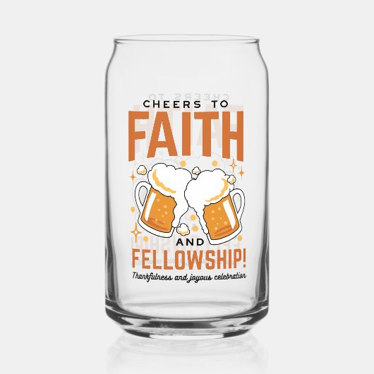 応援から信仰とフェローシップ – オクトーバーフェストティー ガラス缶 (裏面)