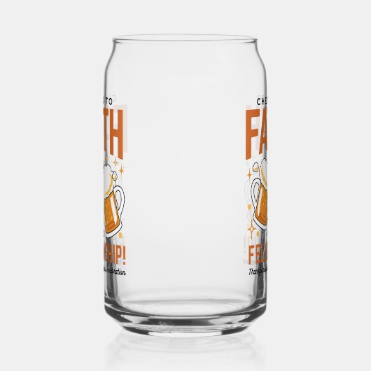 応援から信仰とフェローシップ – オクトーバーフェストティー ガラス缶 (右)