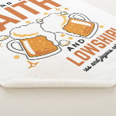 応援から信仰とフェローシップ – オクトーバーフェストティー シェルパブランケット (3/4)