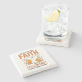 応援から信仰とフェローシップ – オクトーバーフェストティー ストーンコースター (横)