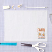 応援から信仰とフェローシップ – オクトーバーフェストティー 薄葉紙 (クラフト)