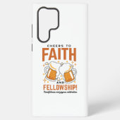 応援から信仰とフェローシップ – オクトーバーフェストティー SAMSUNG GALAXYケース (裏面)