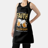 応援から信仰とフェローシップ – オクトーバーフェスト エプロン (インサイチュ)