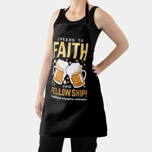 応援から信仰とフェローシップ – オクトーバーフェスト エプロン (インサイチュ)