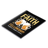 応援から信仰とフェローシップ – オクトーバーフェスト ノートブック (左側)