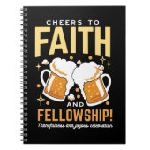 応援から信仰とフェローシップ – オクトーバーフェスト ノートブック (正面)