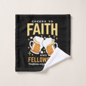 応援から信仰とフェローシップ – オクトーバーフェスト バスタオルセット (ウォッシュタオル)