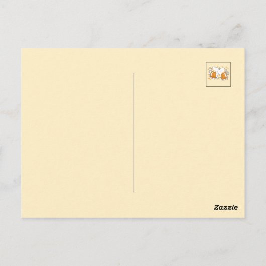 応援から信仰とフェローシップ – オクトーバーフェスト ポストカード (裏面)