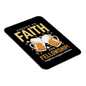 応援から信仰とフェローシップ – オクトーバーフェスト マグネット (右側)