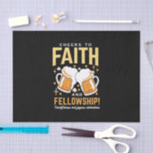 応援から信仰とフェローシップ – オクトーバーフェスト 薄葉紙 (クラフト)