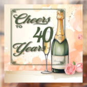 応援から年へのパーティー ウィンドウサイン (シート2)