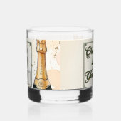 応援から年へのパーティー ウイスキーグラス (左)
