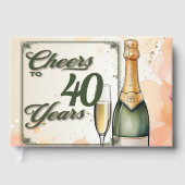 応援から年へのパーティー ゲストブック (正面)