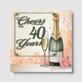 応援から年へのパーティー ゲストブック (正面)