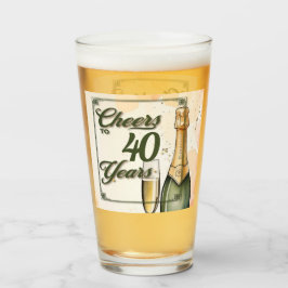 応援から年へのパーティー タンブラーグラス