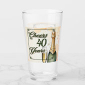 応援から年へのパーティー タンブラーグラス (正面)