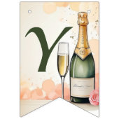 応援から年へのパーティー バンティングフラッグ (第1の旗)