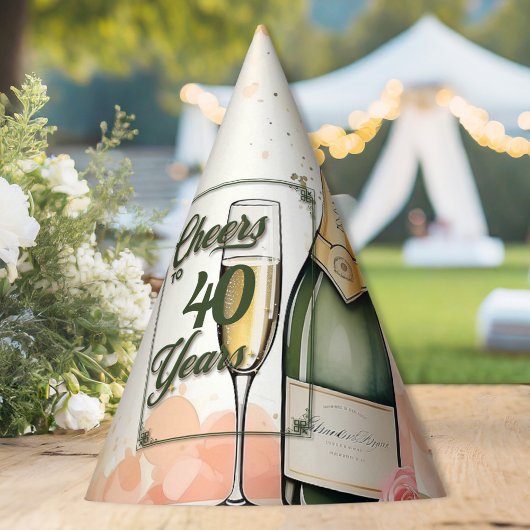 応援から年へのパーティー パーティーハット