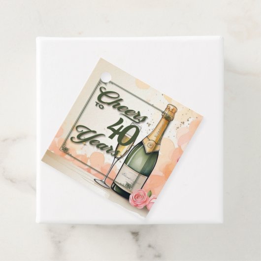 応援から年へのパーティー フェイバータグ (インサイチュ)