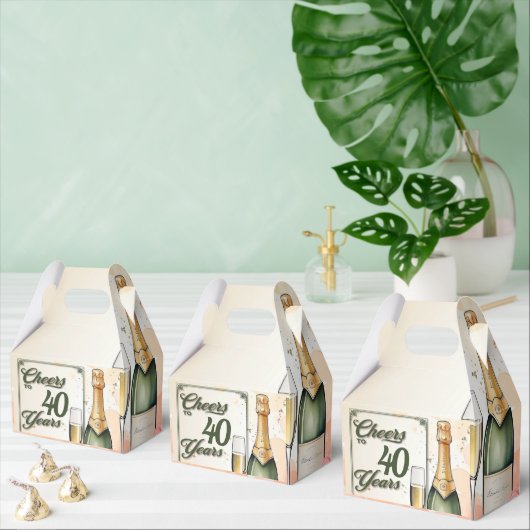 応援から年へのパーティー フェイバーボックス (複数)