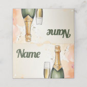 応援から年へのパーティー プレイスカード (外部開封)