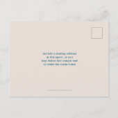 応援から年末年始ビーチドリンクはがき ポストカード (裏面)