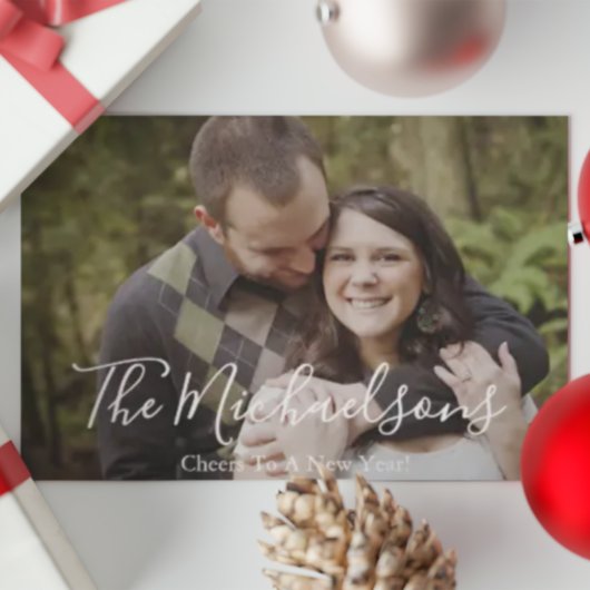 応援から新年の写真 シーズンカード