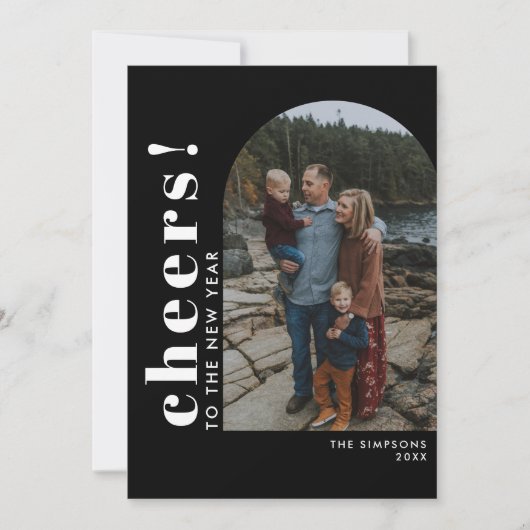 応援から新年のArch Photo シーズンカード (正面)