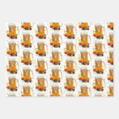 応援から新年カクテルドリンクディナー ラッピングペーパーシート (正面3)