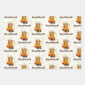 応援から新年カクテルドリンクディナー ラッピングペーパーシート (正面2)