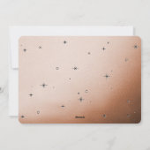 応援から新年ブロンズ2019写真の休日 シーズンカード (裏面)