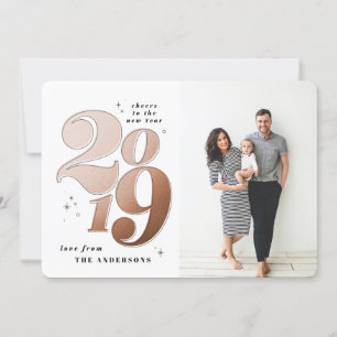 応援から新年ブロンズ2019写真の休日 シーズンカード