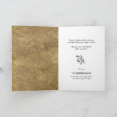 応援から新年モダン書道フェスティバル金ゴールド シーズンカード (内部)