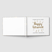 応援から金ゴールドへHappy Retiment ゲストブック (全面)