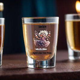 応援から高級上級婦人 ショットグラス