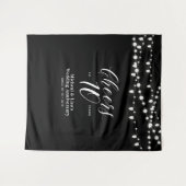 応援から10年ブラック&ホワイト10周年記念 タペストリー (正面(横))