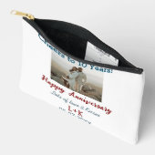 応援から10年happy anniversaryに写真データを追加 アクセサリーポーチ (見開き)