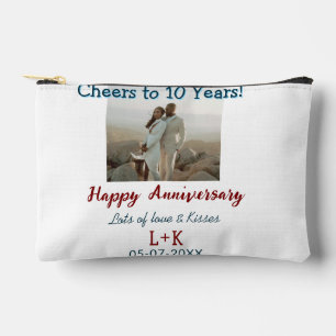 応援から10年happy anniversaryに写真データを追加 アクセサリーポーチ