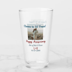 応援から10年happy anniversaryに写真データを追加 タンブラーグラス