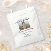 応援から10年happy anniversaryに写真データを追加 フェイバーバッグ (クリップ留めされた状態)