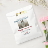 応援から10年happy anniversaryに写真データを追加 フェイバーバッグ (封をした状態)