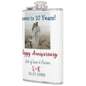 応援から10年happy anniversaryに写真データを追加 フラスク (左)