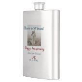 応援から10年happy anniversaryに写真データを追加 フラスク (左)