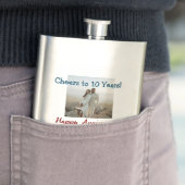 応援から10年happy anniversaryに写真データを追加 フラスク (インサイチュ)