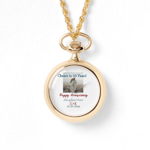 応援から10年happy anniversaryに写真データを追加 腕時計