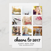 応援から2017 | Instagram 9枚 | 新年 シーズンカード (正面/裏面)