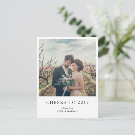 応援から2019モダン年末年始の写真 シーズンポストカード (スタンド正面)