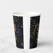 応援から2024花火新年ホリデーパーティー 紙コップ (右)