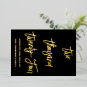 応援から2024、赤いリボン 箔シーズンカード (立ち正面)