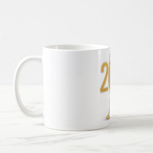 応援から2025マグカップ コーヒーマグカップ (左)